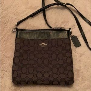 Authentic coach crossbody purse.